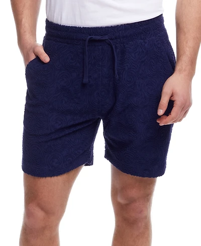 Weatherproof Vintage Men's Terry Jacquard 6" Shorts