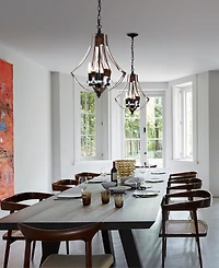 Home Accessories 15" Fabiola 4-Light Indoor Chandelier
