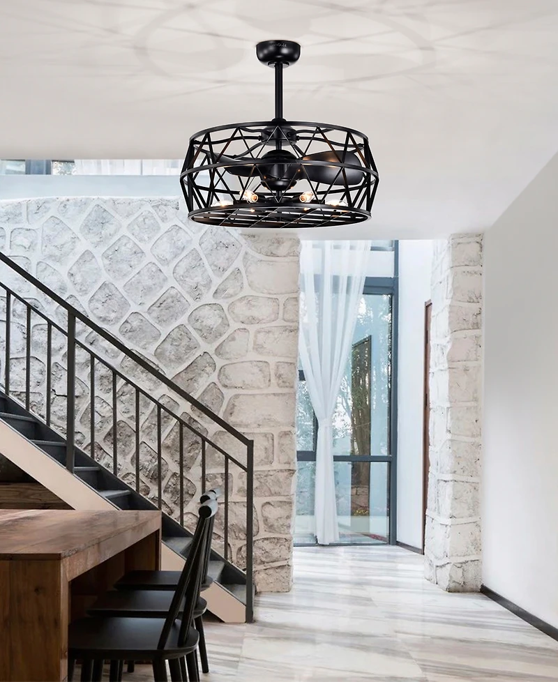 Home Accessories 26" Loredana 6-Light Indoor Ceiling Fan Chandelier