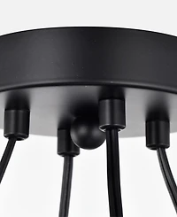 Home Accessories 18" Pomponia 4-Light Indoor Chandelier