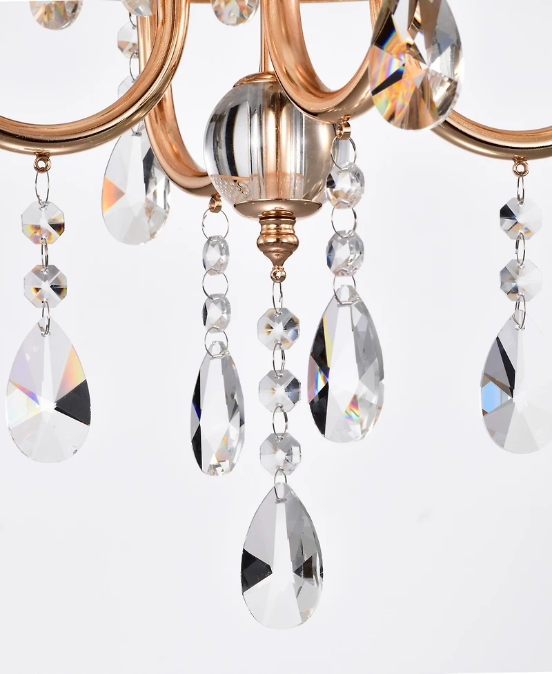 Home Accessories 18" Lucilia 4-Light Indoor Chandelier