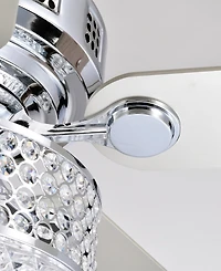 Home Accessories 52" Callen 3-Light Indoor Ceiling Fan Chandelier