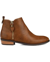 Journee Collection Women's Ellis Stacked Heel Booties