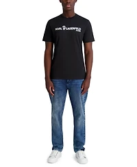 Karl Lagerfeld Paris Men's Core Graphic Logo T-Shirt