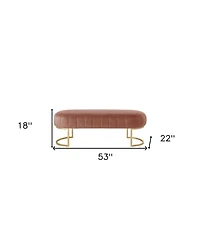 Tufted Velvet Upholstered Bench – Luxurious Accent Seat for Bedroom, Entryway, or Living Room Decor