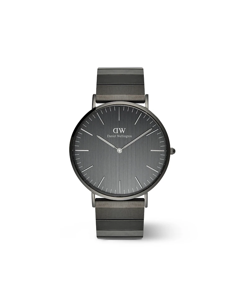 Daniel Wellington Men's Analog Graphite Stainless-Steel Watch, 40mm