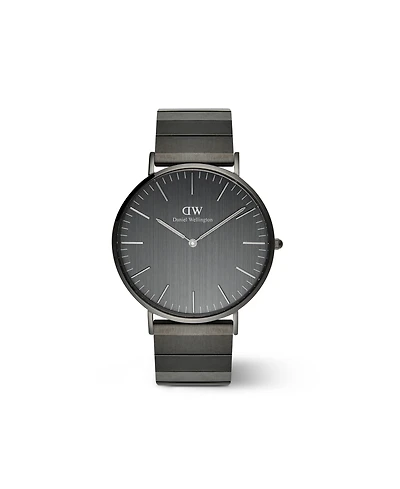 Daniel Wellington Men's Analog Graphite Stainless-Steel Watch, 40mm