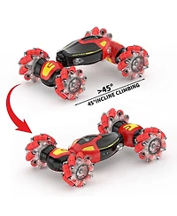 Contixo Cobra Speed Crawler Rc Stunt Car, 4WD, Led Lights, Music, 360 Spins, Ages 8+
