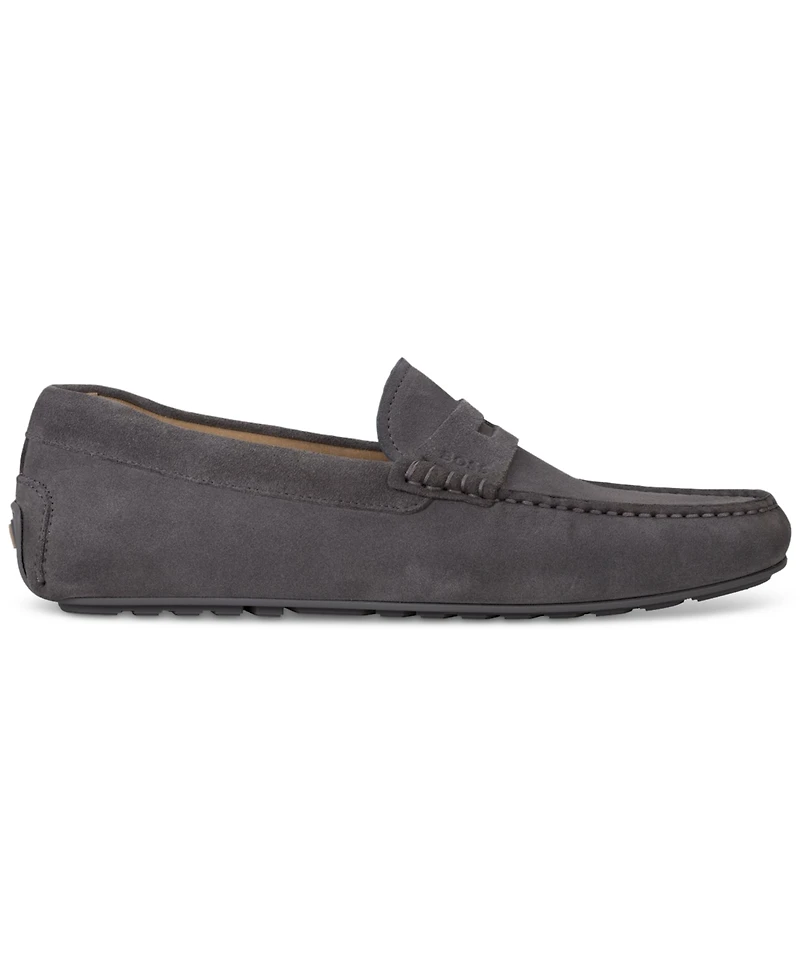 Boss by Hugo Men's Noel Suede Penny Loafer