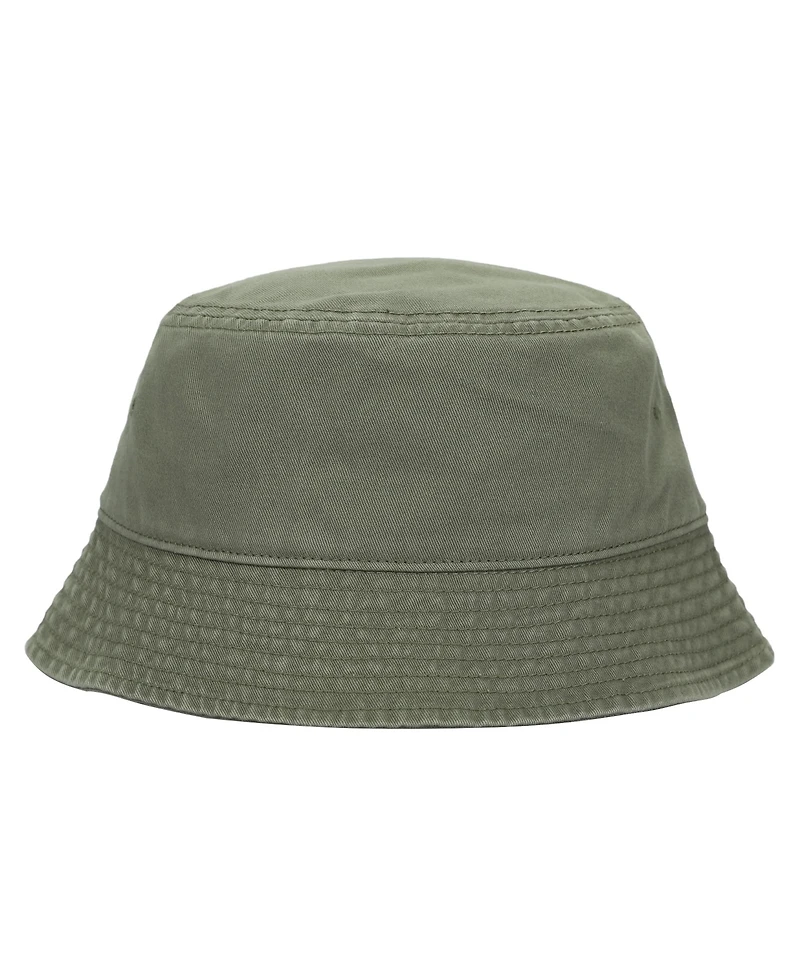 Generic Men's 2-Pack Navy & Olive Washed 100% Cotton Adult Bucket Hat