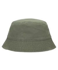 Generic Men's 2-Pack Navy & Olive Washed 100% Cotton Adult Bucket Hat