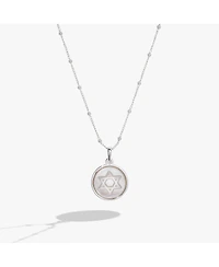 Divine Guides Brass Star Of David Pendant Necklace