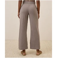 Pact Women's Organic Cotton Airplane Wide Leg Pant