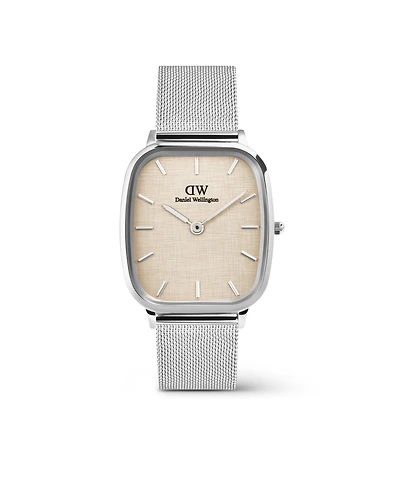 Daniel Wellington Men's Analog Silver Tone Stainless-Steel Watch, 32mm