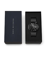 Daniel Wellington Men's Analog Black Stainless-Steel Watch, 40mm