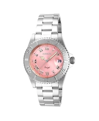 Invicta Women's 14360 Angel Quartz 3 Hand Pink Dial Watch