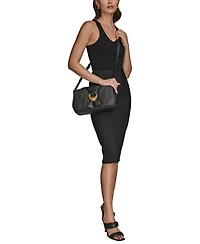 Donna Karan New York Basin Leather Crossbody