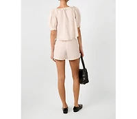 WeWoreWhat Women's Ruffle Boxer Short