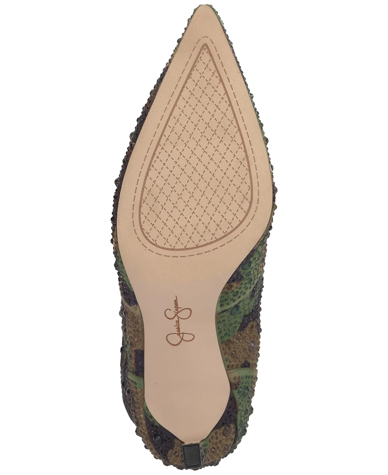 Jessica Simpson Women's Evgena Stiletto Western Booties