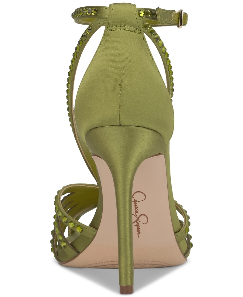 Jessica Simpson Women's Jittale Strappy Two-Piece Pumps