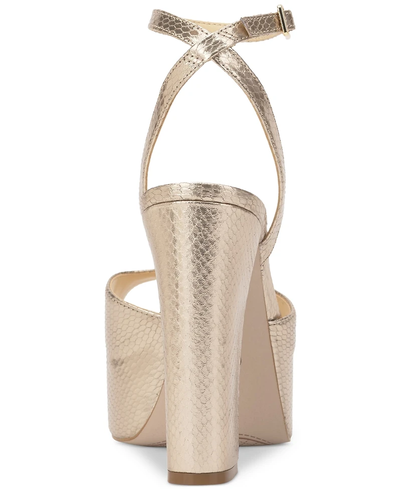 Jessica Simpson Women's Lirio Two-Piece Platform High-Heel Dress Sandals