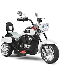 6V Powered Toddler 3-Wheel Motorbike Ride On Toy with Horn and Headlight