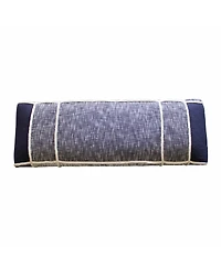 Upholstered Bench with Textural Legs for Bedroom Entryway or Living Room