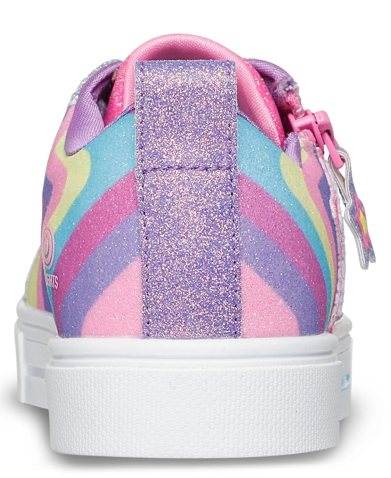 Skechers Little Girls Twinkle Toes: Twinkle Sparks - Cosmic Burst Light-Up Casual Sneakers from Finish Line