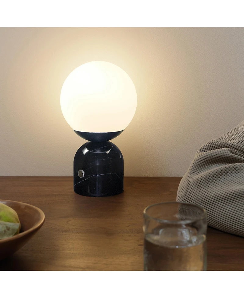 Mila Marble Led Table Lamp Bundle (10")