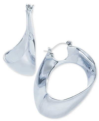 I.n.c. International Concepts Gold-Tone Twisted Hoop Earrings, Exclusively at Macy's
