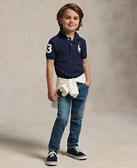 Polo Ralph Lauren Toddler and Little Boys Big Pony Cotton Mesh