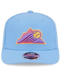 New Era Men's Light Blue Colorado Rockies 2025 City Connect 9SEVENTY Adjustable Hat