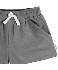 Gerber Toddler & Baby Girls Knit Shorts, 3-Pack