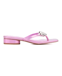 Olivia Miller Women's Love Buzz Flat Sandal