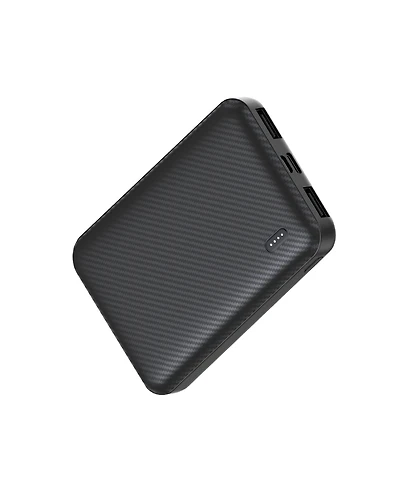 Brookstone 5,000mAh Carbon Fiber Multi-Port Slim Power Bank