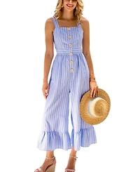 Cupshe Women's Spring Breeze Striped Jumpsuit