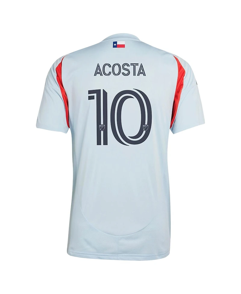 Adidas Men's Luciano Acosta Light Blue Fc Dallas 2025 The Inferno Kit Replica Player Jersey