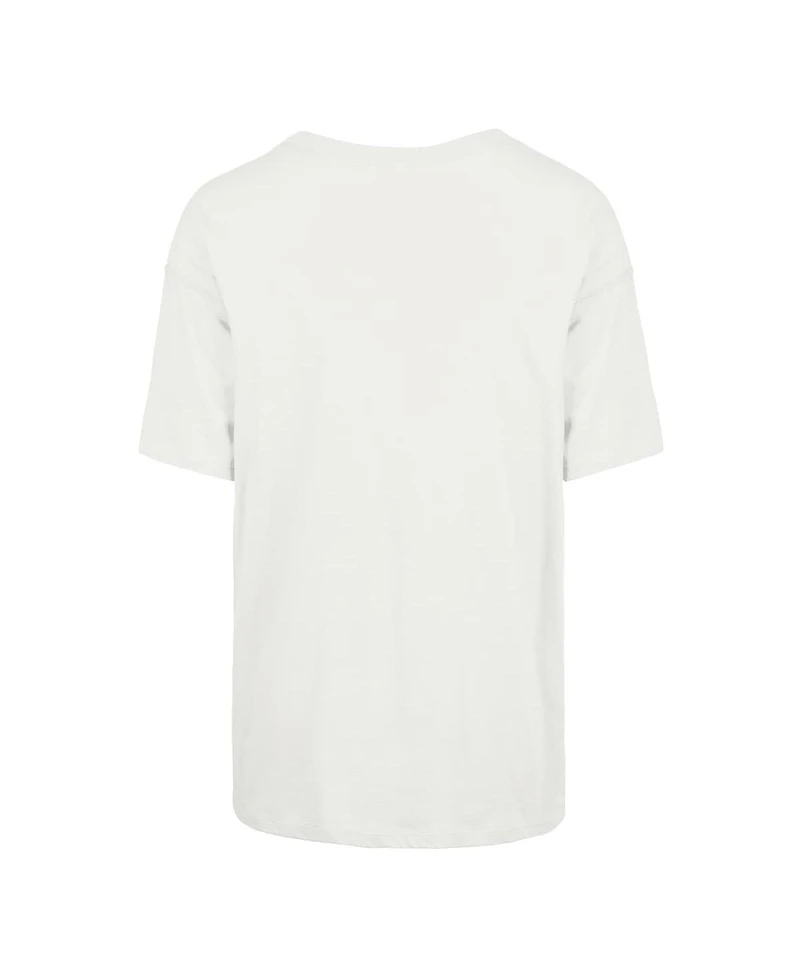 '47 Brand Women's White Denver Nuggets City Edition Down Court Sadie T-Shirt