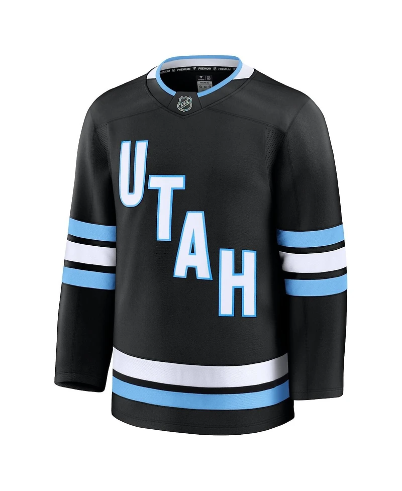 Fanatics Men's Black Utah Hockey Club Home Premium Jersey