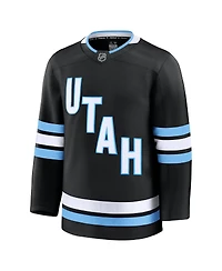 Fanatics Men's Black Utah Hockey Club Home Premium Jersey