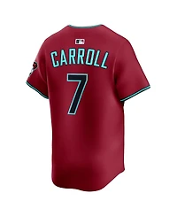 Nike Men's Corbin Carroll Red Arizona Diamondbacks Alternate Limited Jersey