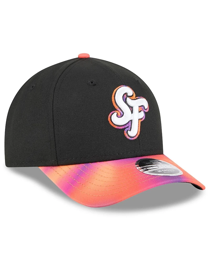 New Era Men's Black/Orange San Francisco Giants 2025 City Connect 9FORTY M-Crown Adjustable Hat