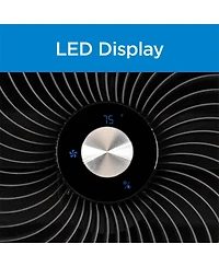 Black + Decker BEAC75 Evaporative Air Cooler - Portable Cooling Fan with Led Display, Remote Control, 2-Gallon Water Tank