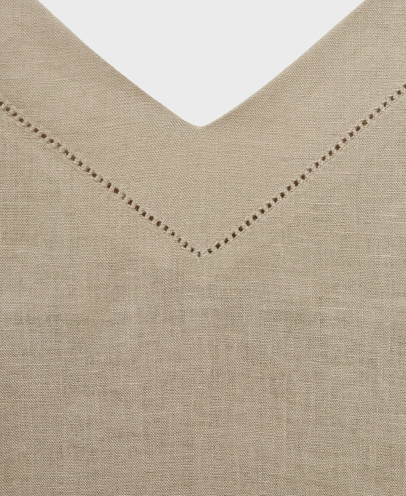 Mango Women's Linen Nightgown