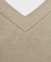 Mango Women's Linen Nightgown