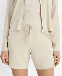 Mango Women's Ribbed Knitted Shorts