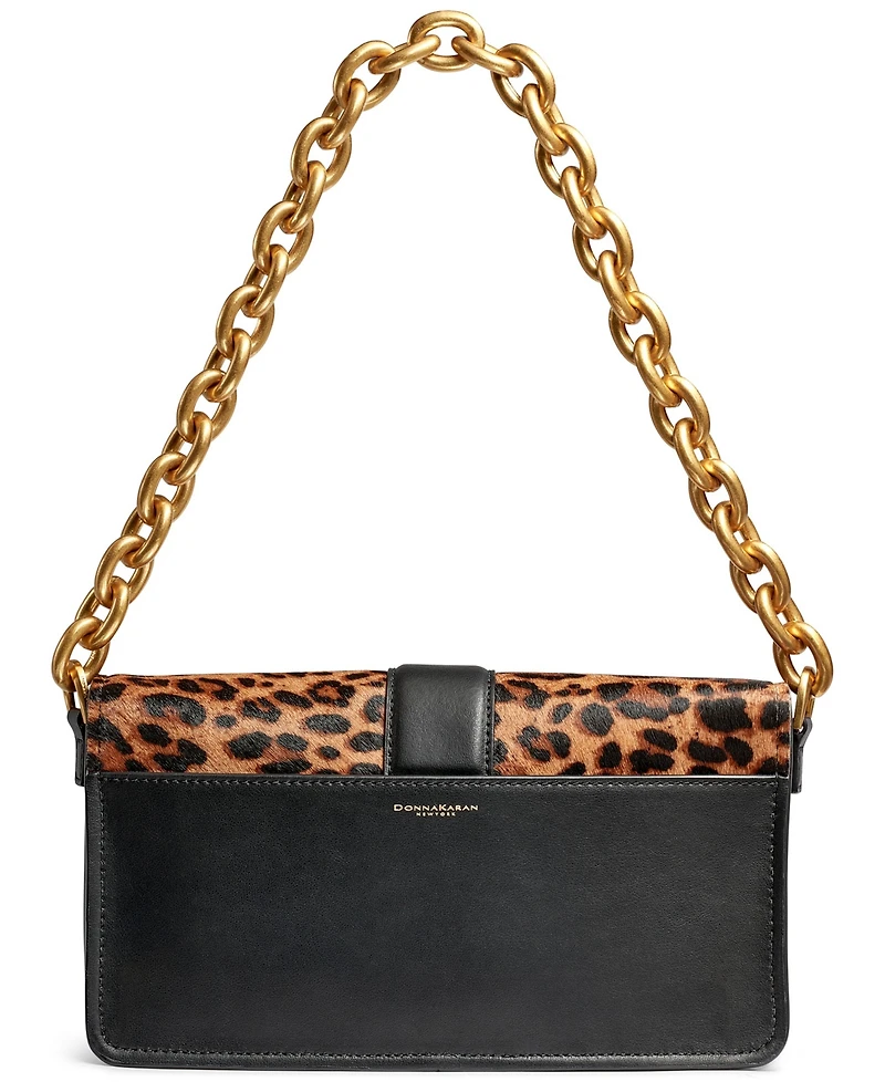 Donna Karan New York Valley Stream Leopard Shoulder