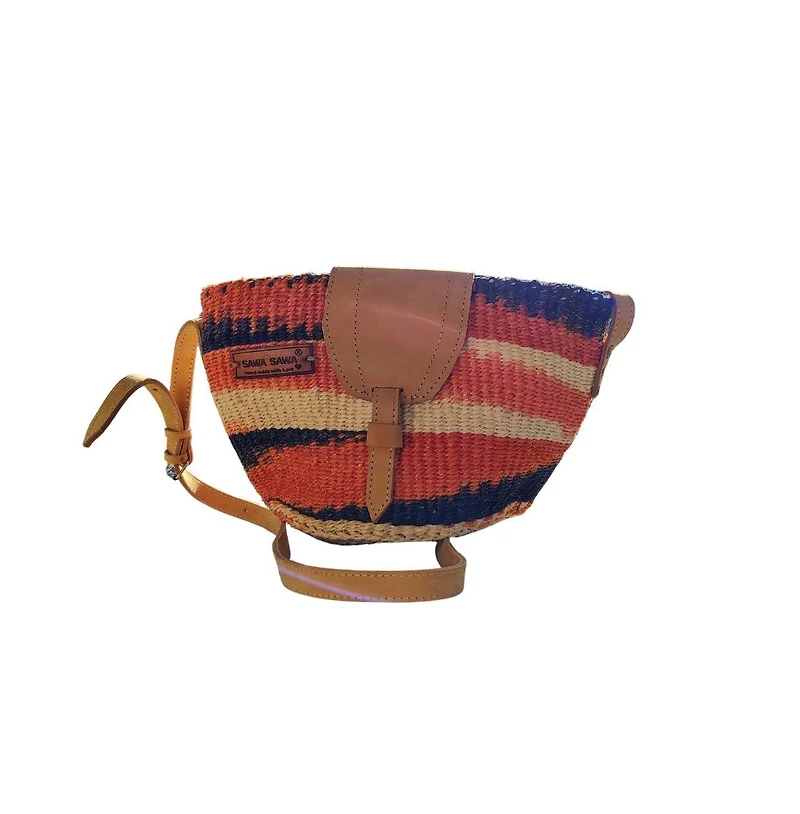 Dawn Handmade Sisal Crossbody Shoulder Bag