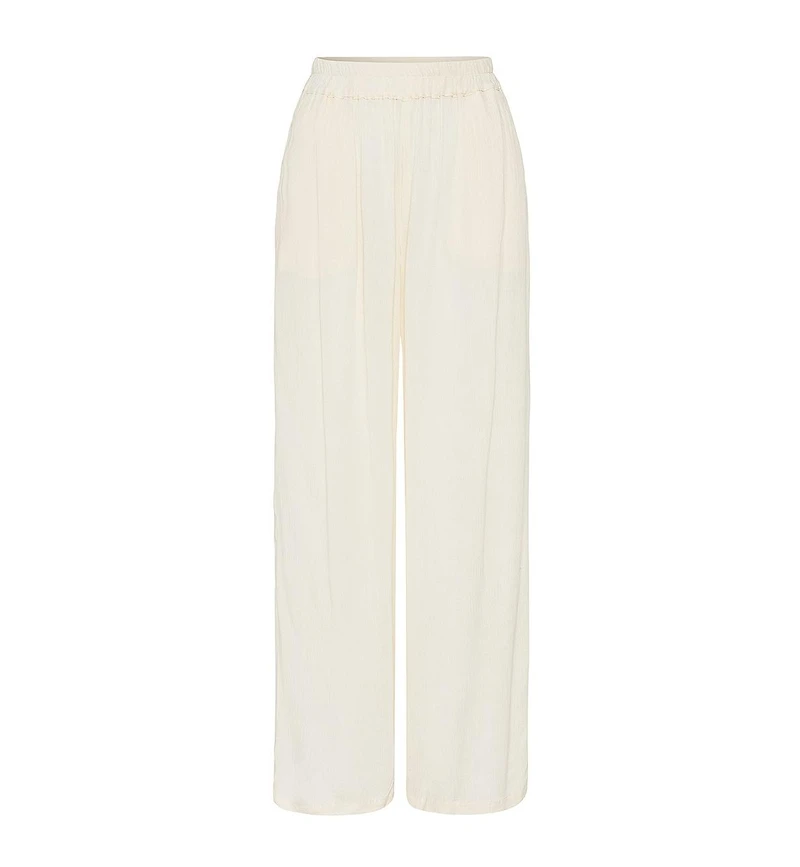 Lscn by Lascana Women's High Waisted Wide Leg Pants