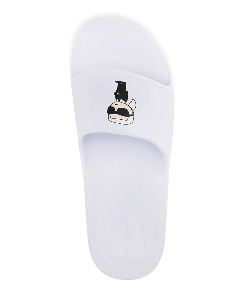 Karl Lagerfeld Paris Men's Print Slides